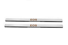 Door Sill Cover Carmos (2 pcs, Stainless Steel) for Volkswagen EOS 2006-2011 - image 1