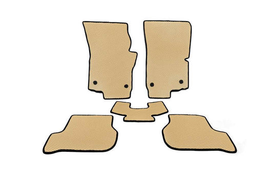 EVA mats (Beige) for Seat Leon 2005-2012 - Reelken Auto