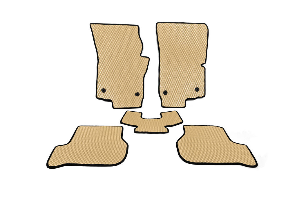 EVA Floor Mats (Beige) for Seat Leon 2005-2012 - image 1