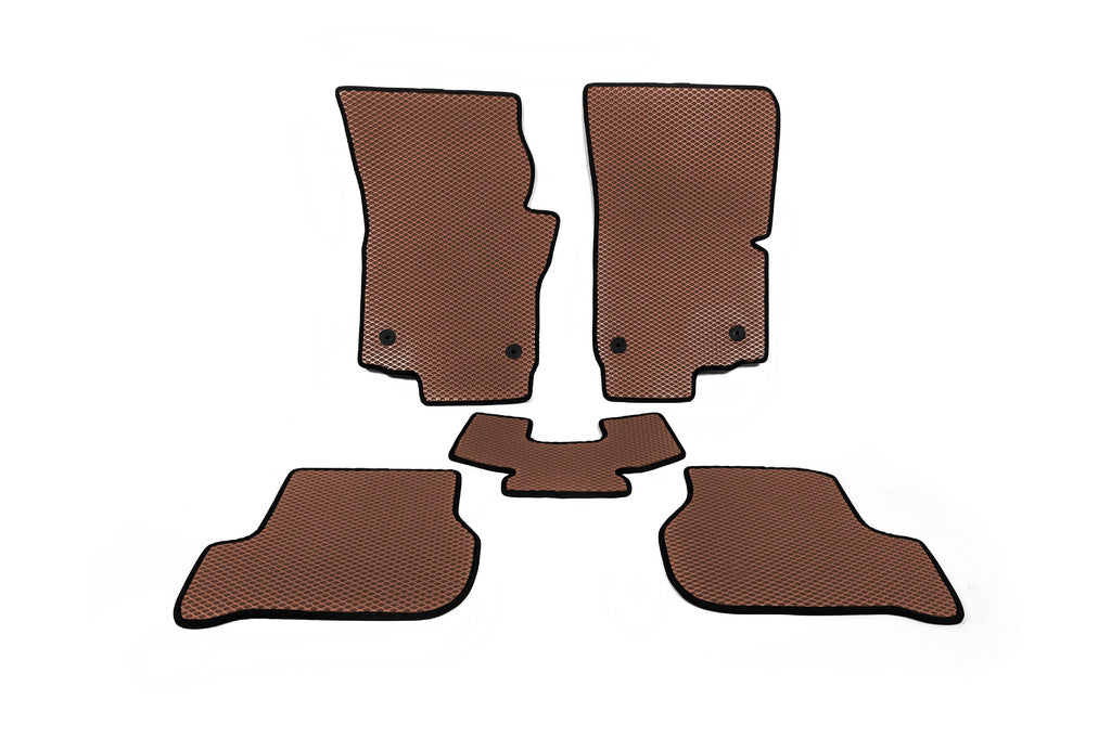EVA Floor Mats (Brown) for Seat Leon 2005-2012 - image 1