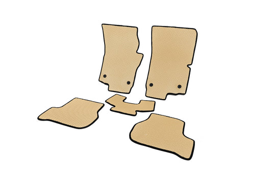 EVA Floor Mats (Beige) for Seat Leon 2005-2012 - image 2
