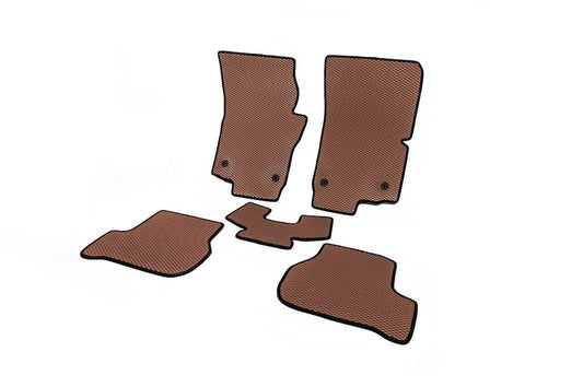 EVA mats (Brown) for Seat Leon 2005-2012 - Reelken Auto