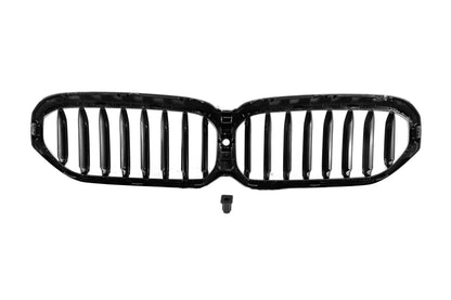 Kidney Grilles 1 Bar (2021+, Gloss Black) for BMW 5 Series G30/G31 2017-2023 - image 6