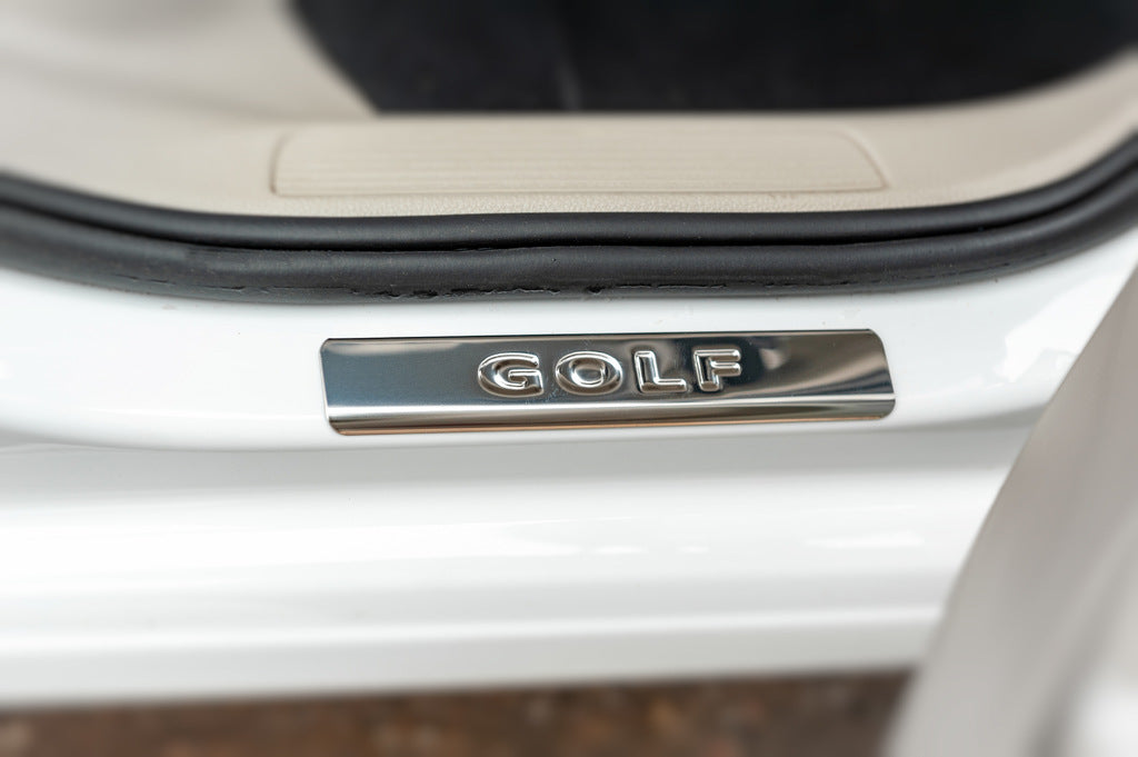 Door Sill Protectors OmsaLine V2 (4 pcs, Stainless Steel) for Volkswagen Golf 7/E-Golf 2012-2020 - image 4