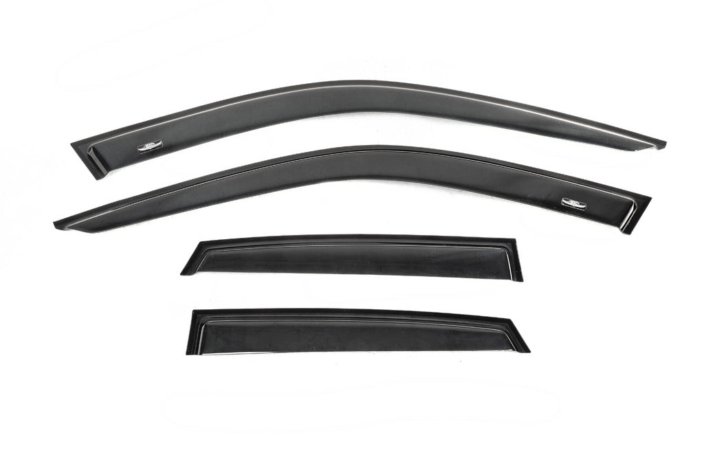 Side window wind deflectors Sedan (4 pcs, HIC) for Audi 100 C4 1990-1994 - image 3