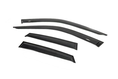 Side window wind deflectors Sedan (4 pcs, HIC) for Audi 100 C4 1990-1994 - image 4