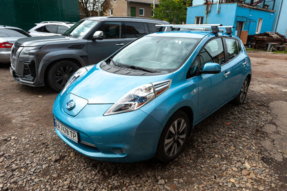 Roof rack for smooth roof (chrome, pair) for Nissan Leaf 2010-2017 - image 8