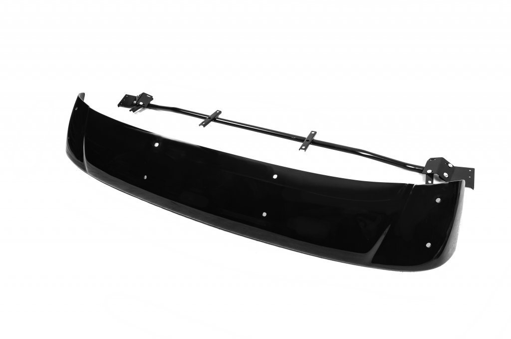 Windshield Visor (black gloss, 5mm) for Peugeot Traveller 2017- - image 1