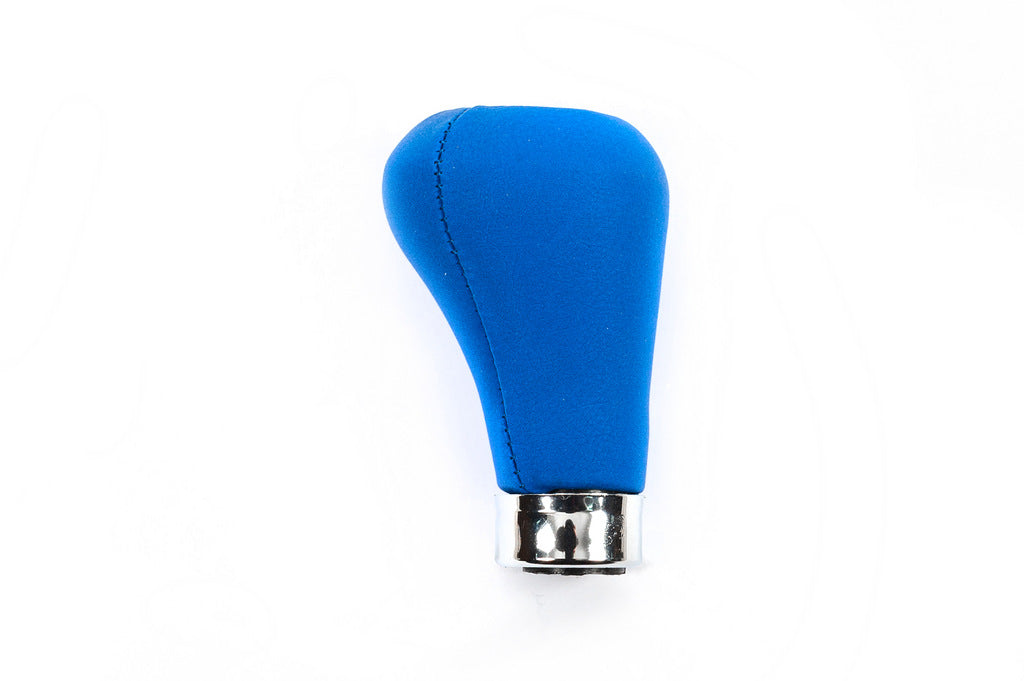 Gear Shift Knob OEM (leatherette, blue smooth) for BMW 5 Series E34 1988-1995 - image 2