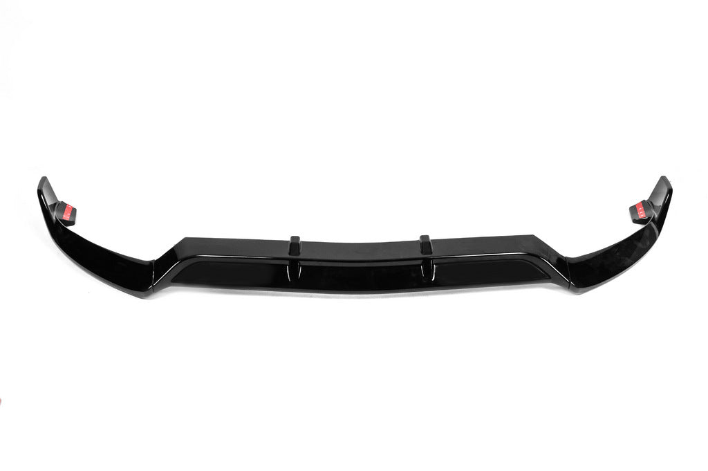 Front Bumper Lip DPT V1 (2014-2018, for AMG-Line only, Gloss Black) for Mercedes C-сlass W205 2014-2021 - image 2