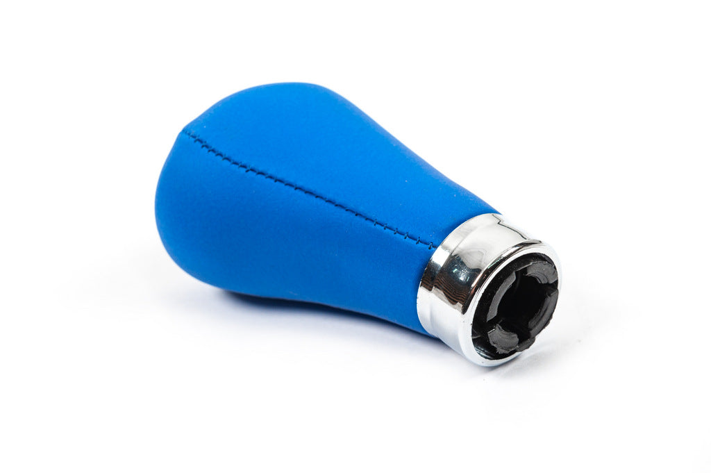 Gear Shift Knob OEM (leatherette, blue smooth) for BMW 5 Series E34 1988-1995 - image 4
