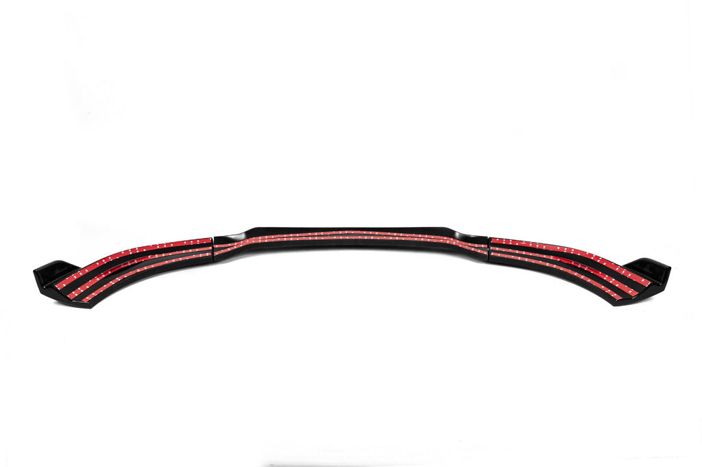 Front Bumper Lip DPT V1 (2011-2015, Gloss Black) for Mercedes C-class W204 2007-2015 - image 11
