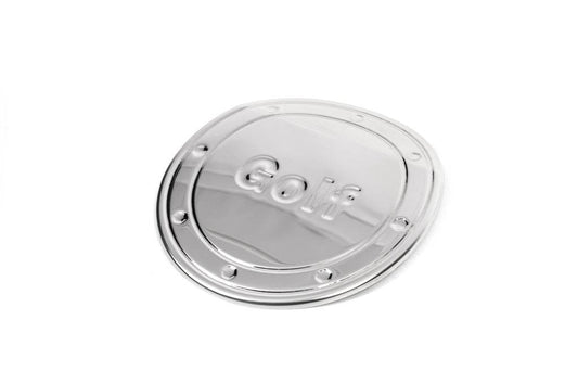Strap on the gas tank hatch (stainless steel). for Volkswagen Golf 5 - Reelken Auto