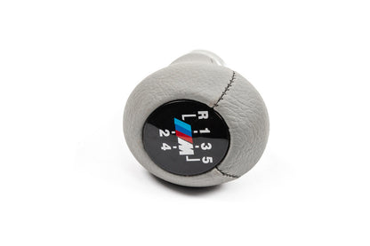 Gear Shift Knob OEM (leatherette, smooth gray) for BMW 3 Series E30 1982-1994 - image 5