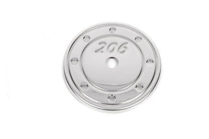 Strap on the gas tank hatch (stainless steel). for Peugeot 206 - Reelken Auto