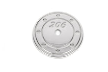 Chrome Fuel Tank Cap Cover (Stainless Steel) for Peugeot 206 1998-2024 - image 1