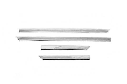 Chrome door moldings (4 pcs) for Toyota Land Cruiser 300 - Reelken Auto