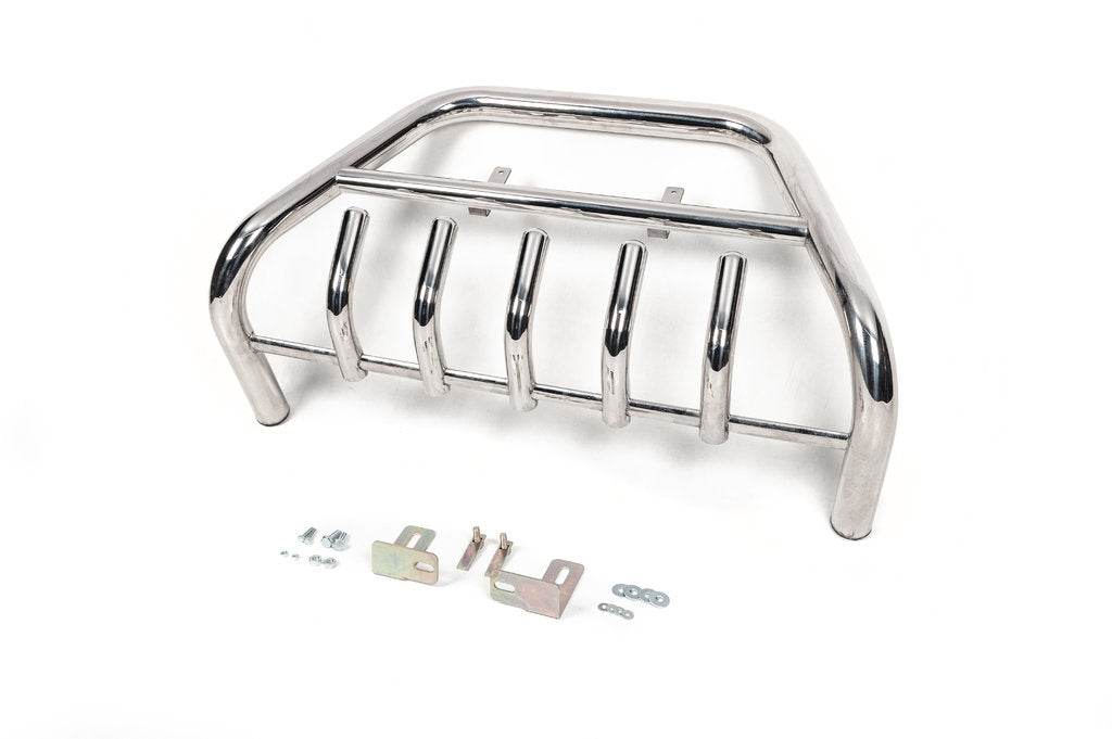 The bumper guard (stainless) for Peugeot Expert 2007-2016 - Reelken Auto