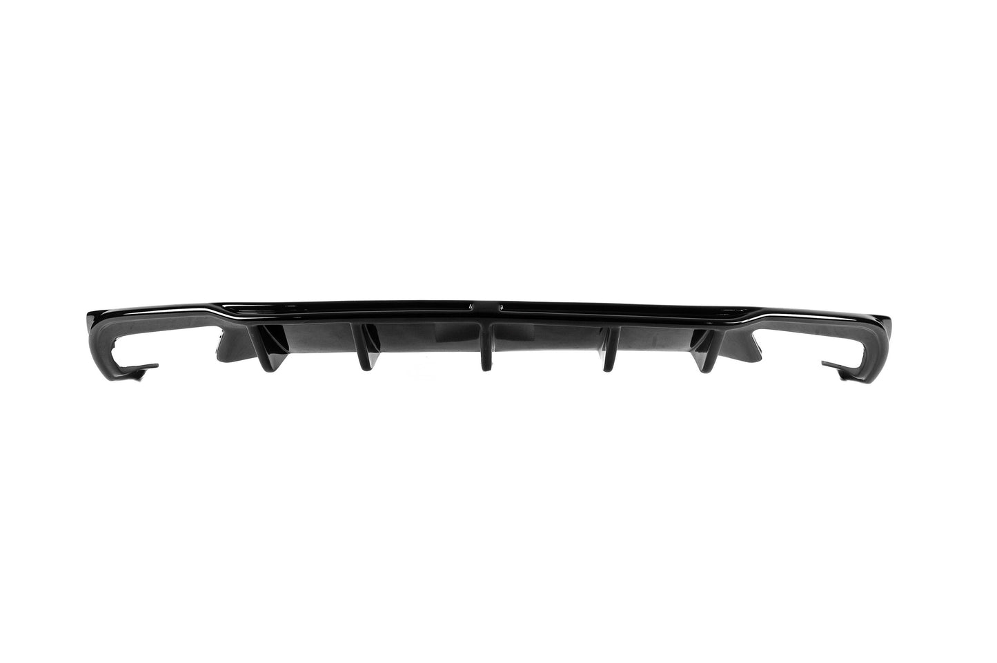 Rear Diffuser DPT V-2 (SD, Gloss Black) for Skoda Octavia III A7 2013-2019 - image 2