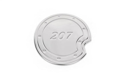 Strap on the gas tank hatch (stainless steel). for Peugeot 207 - Reelken Auto