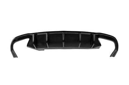 Rear Diffuser DPT V-2 (SD, Gloss Black) for Skoda Octavia III A7 2013-2019 - image 5