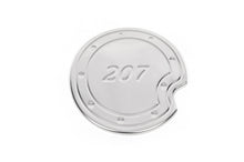 Chrome Fuel Tank Cap Cover (Stainless Steel) for Peugeot 207 2006-2014 - image 1