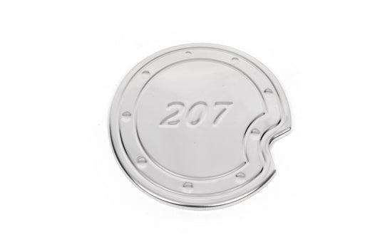 Chrome Fuel Tank Cap Cover (Stainless Steel) for Peugeot 207 2006-2014 - image 1