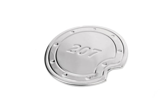 Strap on the gas tank hatch (stainless steel). for Peugeot 207 - Reelken Auto