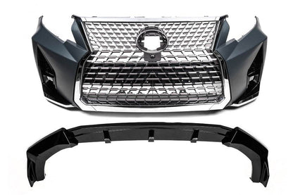 Front bumper GX-design V2 (2017-) for Toyota Land Cruiser Prado 150 - Reelken Auto