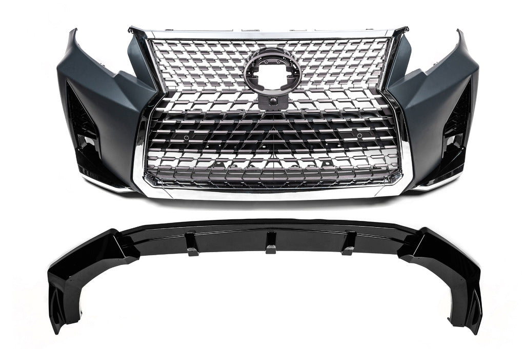 Front Bumper GX-Design V2 (2017-) for Toyota Land Cruiser Prado 150 2009-2023 - image 4