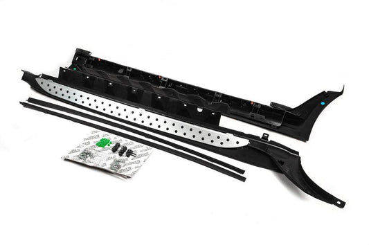 Side sills (2 pieces, aluminum) for BMW X3 E-83 2003-2010 - Reelken Auto
