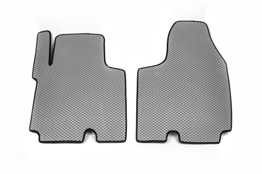 Floor mats (2 pcs, EVA, gray) for Opel Vivaro 2015-2019 - image 2