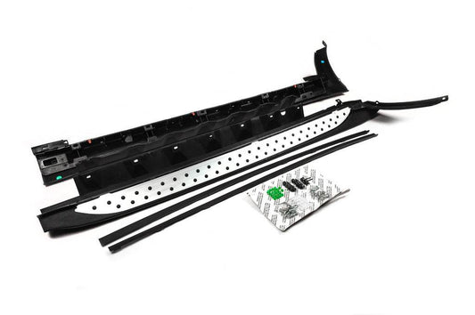 Side sills (2 pieces, aluminum) for BMW X3 E-83 2003-2010 - Reelken Auto