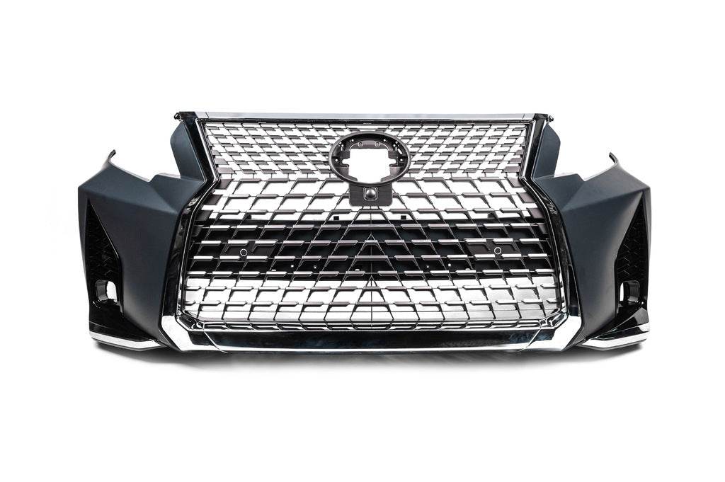 Front bumper GX-design V2 (2017-) for Toyota Land Cruiser Prado 150 - Reelken Auto