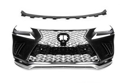 Bumper with grille in facelift design for Lexus NX 2014-2021 - image 1