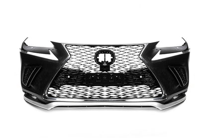 Bumper with grille in facelift design for Lexus NX 2014-2021 - image 6