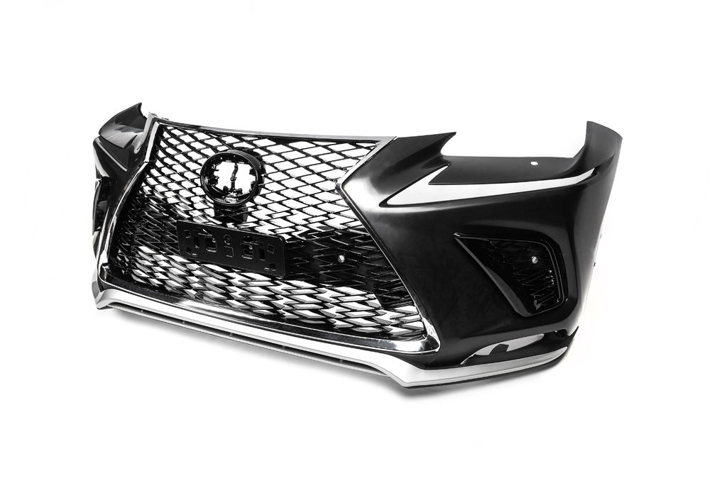 Bumper with grille in facelift design for Lexus NX 2014-2021 - image 2