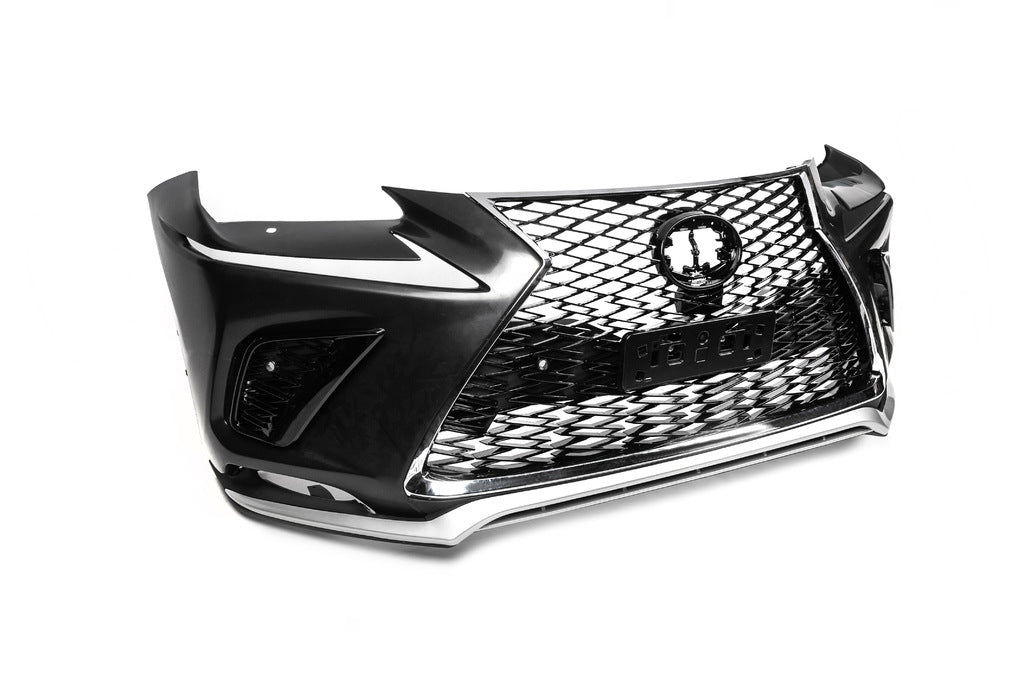 Bumper with grille in facelift design for Lexus NX 2014-2021 - image 3