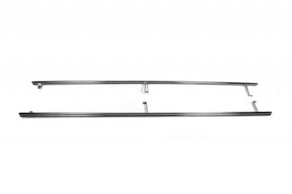 Side Double Pipes (2 pcs, Stainless Steel) for Nissan Qashqai 2007-2010 - image 4