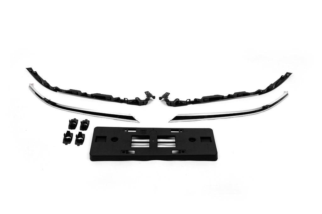 Front bumper GX-design V2 (2017-) for Toyota Land Cruiser Prado 150 - Reelken Auto