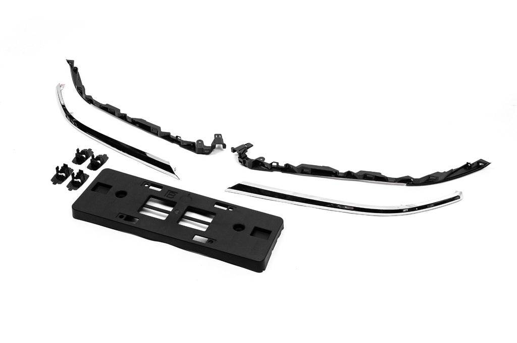 Front bumper GX-design V2 (2017-) for Toyota Land Cruiser Prado 150 - Reelken Auto