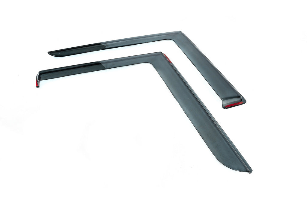 In-channel window deflectors (smoke, 2 pcs, Cagatay) for Iveco Daily 2014- - image 7