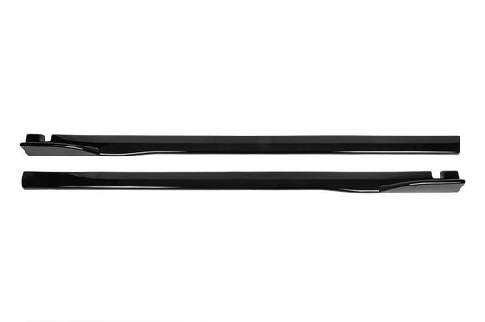 Universal Side Skirt Extensions DPT Black (ABS) (2pcs) (Gloss Black) - image 1