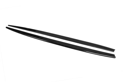 Side Skirts DPT V-2 (for M-Sport/M5 skirts, Gloss Black) for BMW 5 Series F10/F11 2010–2016 - image 3