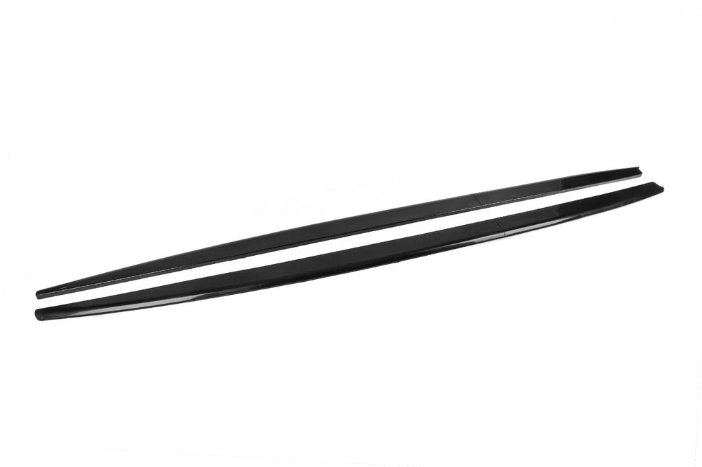 Side Skirts DPT V-2 (for M-Sport/M5 skirts, Gloss Black) for BMW 5 Series F10/F11 2010–2016 - image 8