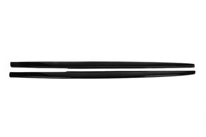 Side Skirt Extensions DPT V-1 (for M-Sport/M5 Side Skirts, Gloss Black) for BMW 5 Series F10/F11 2010–2016 - image 3