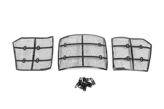 Protective net on the radiator grill (2013-2017) for Toyota Land Cruiser Prado 150 - Reelken Auto