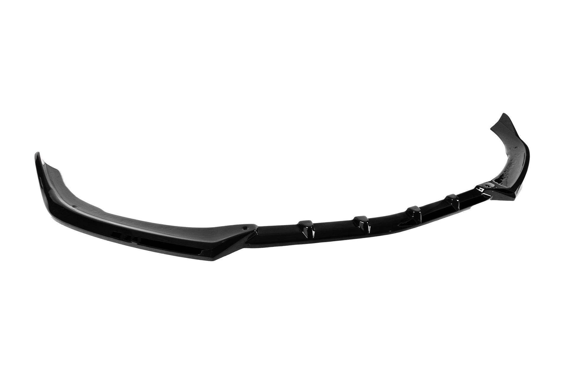Front Lip DPT (2017-2020, Gloss Black) for Mercedes C-сlass W205 2014-2021 - image 4