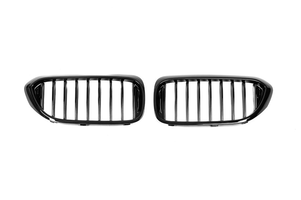 Kidney Grilles 1 Bar (2017-2020, Gloss Black) for BMW 5 Series G30/G31 2017-2023 - image 2