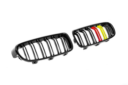 Kidney Grilles M-Look (German Color) for BMW 3 Series F-30/31/34 2012-2019 - image 3